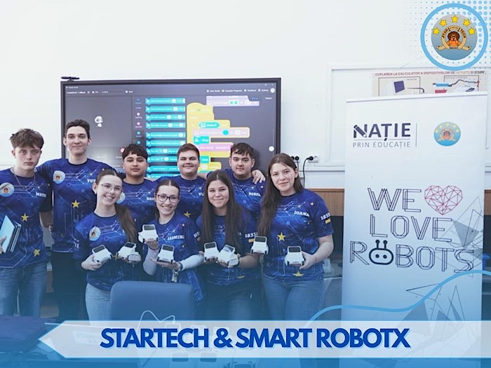 StarTech FTC RO151 aduce roboțeii Codey Rocky la elevii de la Colegiul „Ioan Slavici”