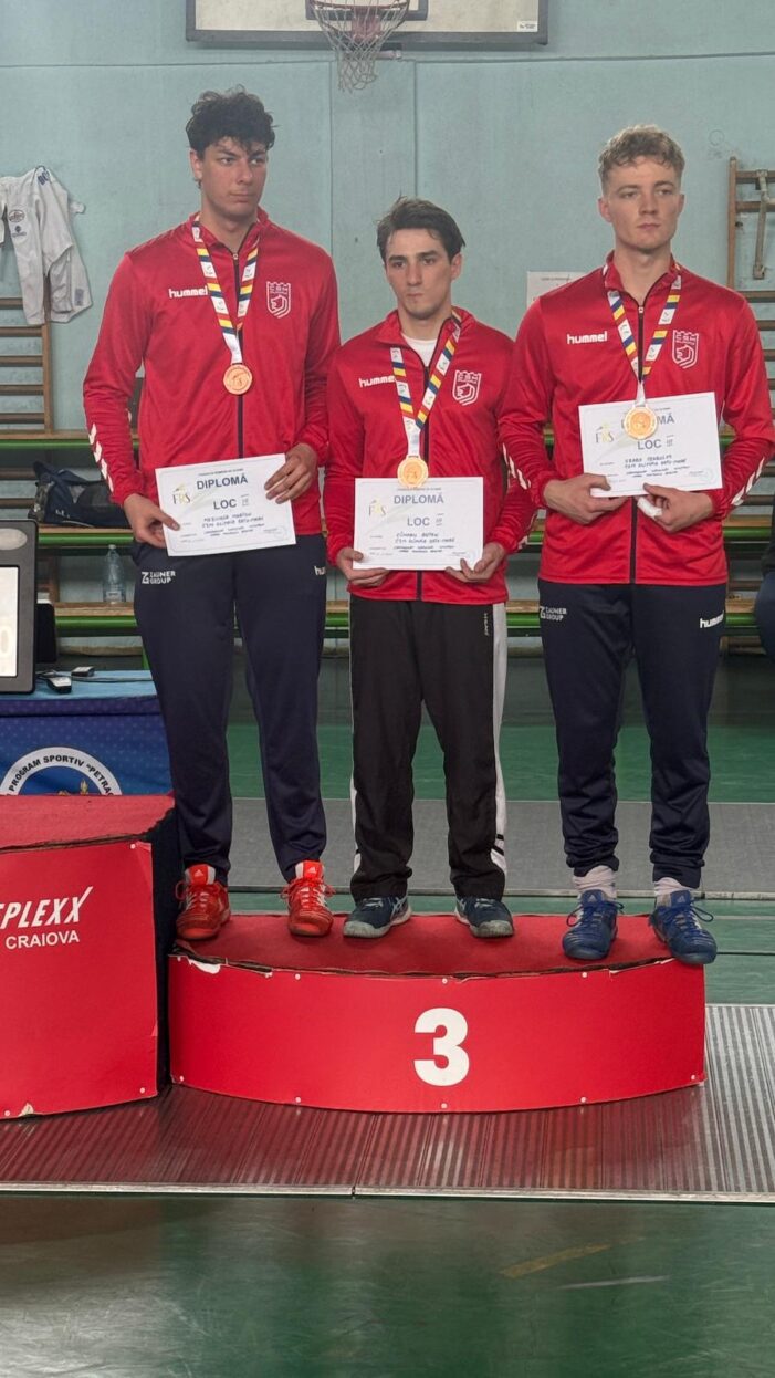 CSM Olimpia Satu Mare, medalie de bronz la Campionatul Național U23 pe echipe