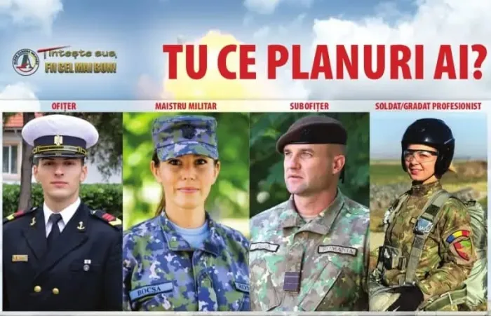 Carieră în Armata Română: Înscrierile încep pe 9 martie 2026 la Centrul Militar Județean Satu Mare