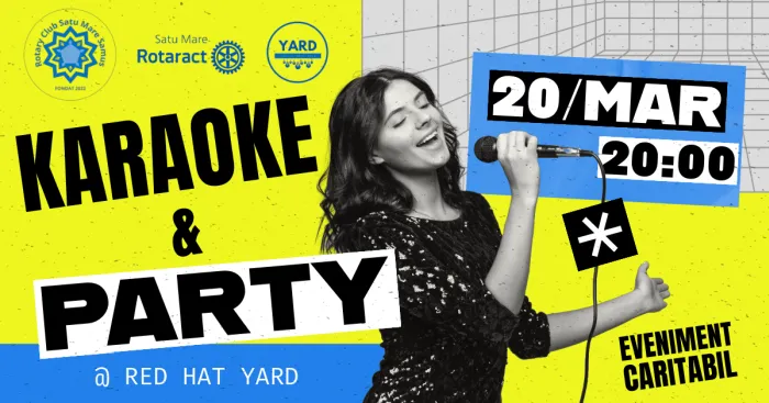 Karaoke & Party caritabil la Satu Mare – Ediția a II-a: 20 martie 2026