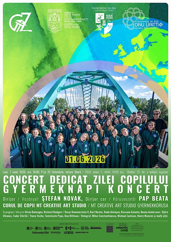 CONCERT DEDICAT ZILEI COPILULUI ÎN PIAȚA 25 OCTOMBRIE