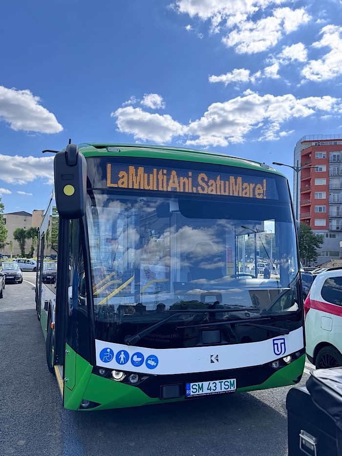 Mai multe linii Transurban circulă deviat de Zilele Orașului Satu Mare