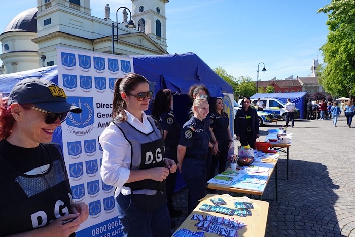 Structurile M.A.I. și Poliția Locală au organizat la Satu Mare un eveniment special de 1 Iunie pentru copii