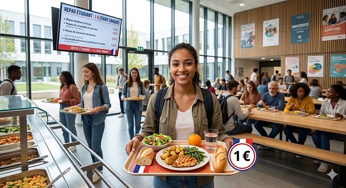 Masa de 1 euro în cantine: Modelul francez care dă de gândit universităților din România