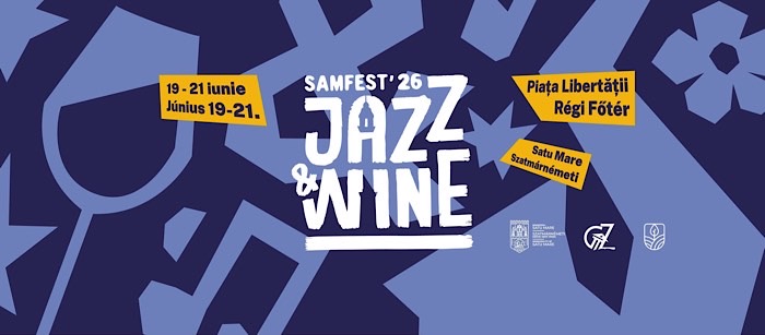 Samfest Jazz&Wine revine la Satu Mare: trei seri de jazz, vin și atmosferă de festival în Piața Libertății