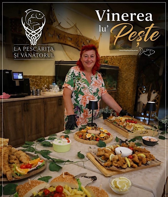 Secretul care aduce clienții în fiecare vineri la „Pescărița și Vânătorul”. Preparatele Edităi Ghilea cuceresc din nou Satu Mare