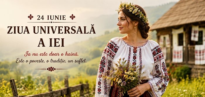 Ziua în care România își îmbracă sufletul. Astăzi sărbătorim IA