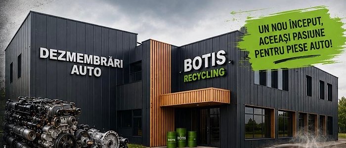 Botis Dezmembrări Auto deschide un nou sediu în Satu Mare. Reduceri de 30% și invitație la inaugurarea din 6 iulie