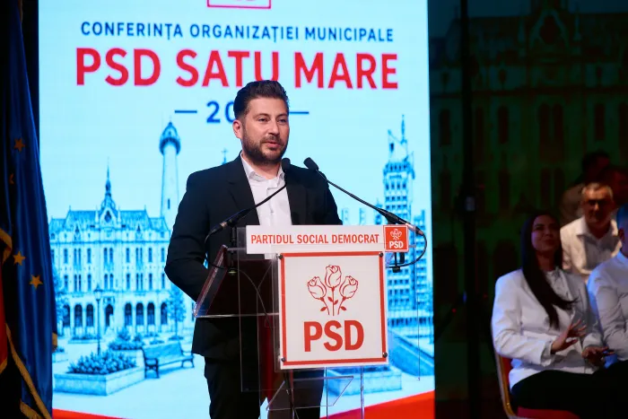 Adrian Micle, ales președinte al PSD Satu Mare. Noua echipă de conducere a organizației municipale
