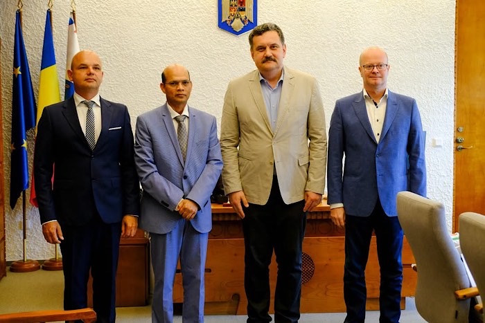 Moment important pentru Satu Mare. Ambasadorul Indiei în România a discutat despre investiții și parteneriate economice cu autoritățile județene