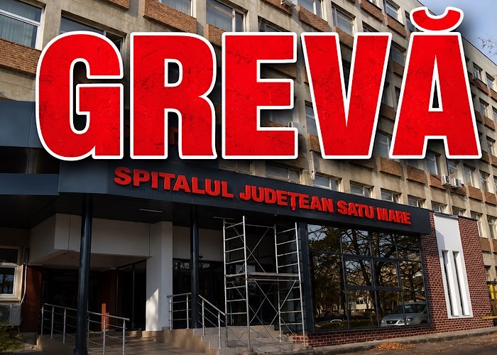 Grevă de avertisment la Spitalul Județean de Urgență Satu Mare. Sindicatul Sanitas anunță protest pe 20 iulie