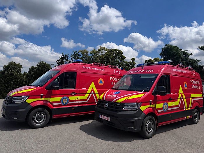 Vești excelente pentru Satu Mare! Încă două ambulanțe noi vor ajunge la SMURD Negrești-Oaș și Carei