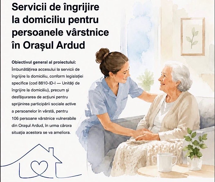 Investiție de aproape 5 milioane de lei pentru seniorii din Ardud