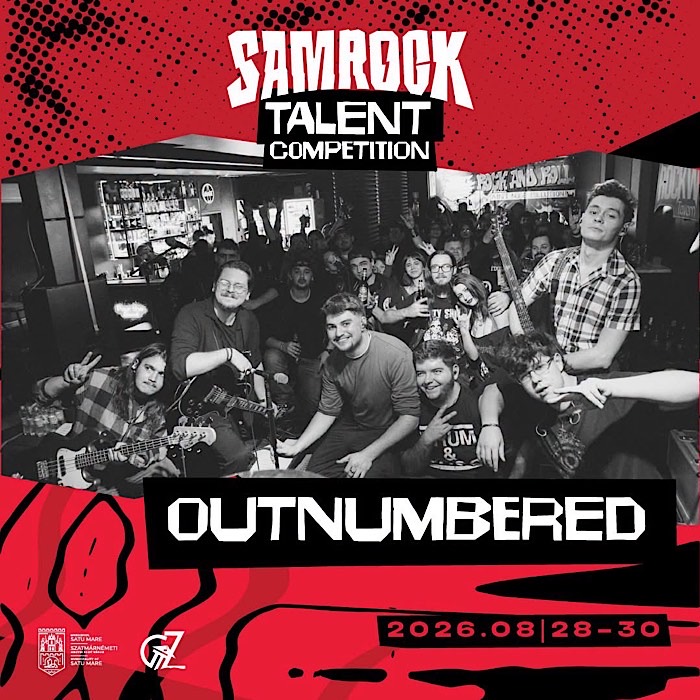 SamROCK 2026 aduce trei zile de rock în centrul Sătmarului. 10 trupe tinere vor urca pe scenă alături de formații consacrate