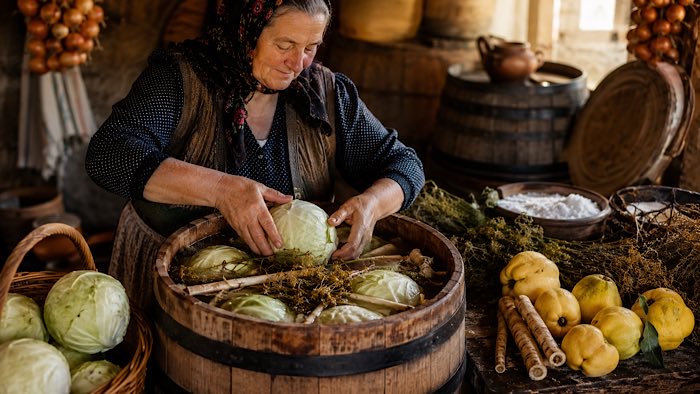 Varză murată la butoi: două rețete tradiționale gustoase și crocante