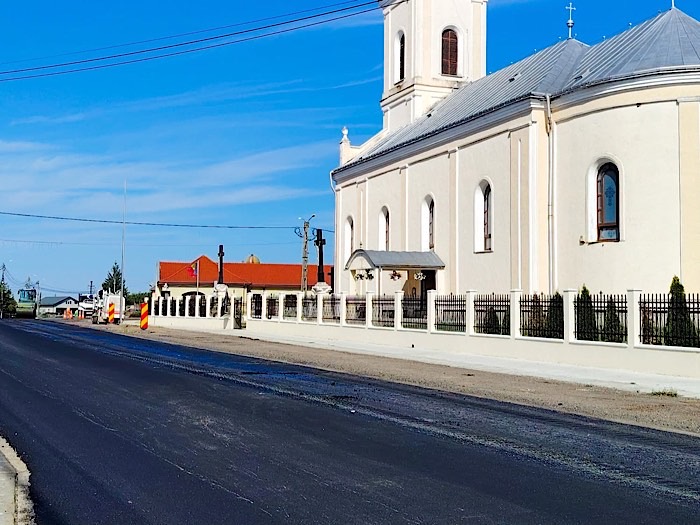 DJ193 Satu Mare–Borlești, modernizat în proporție de 60%: lucrările avansează pe aproape 40 de kilometri