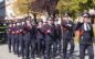 90 de ani de pompieri militari la Satu Mare. Ceremonial și defilare cu tehnică de intervenție, la Turnul Pompierilor