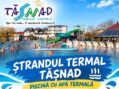 Ștrandul Termal Tășnad intră în extrasezon. Ce se schimbă pentru vizitatori