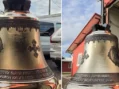 Trei clopote noi, pregătite pentru livrare la parohia ortodoxă din Mărtinești Trei clopote noi, pregătite pentru livrare la parohia ortodoxă din Mărtinești