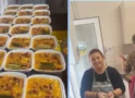 Șase voluntare au pregătit masa pentru beneficiarii „O masă caldă” Satu Mare